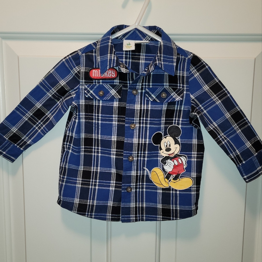 😊 Disney Mickey Mouse LS shirt - 9m